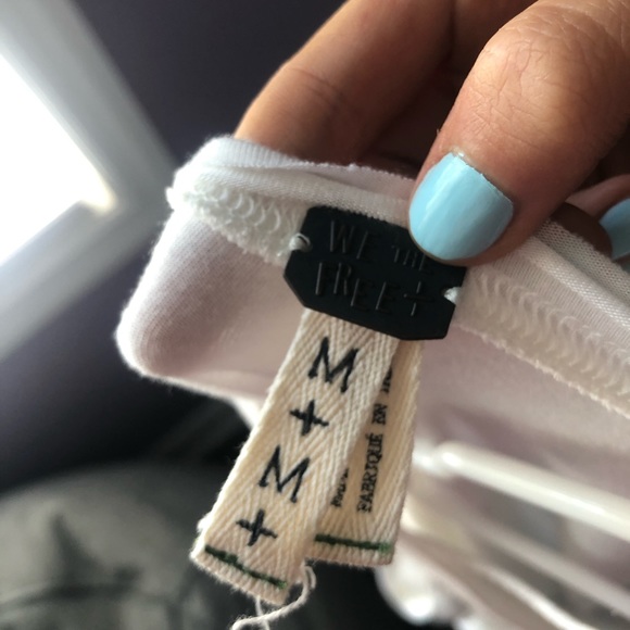 FREE PEOPLE white tank top - Picture 3 of 3